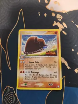 Piloswine 13/109 Team Rocket Returns Reverse Holo Stamped Pokemon Trading Card - Image 1