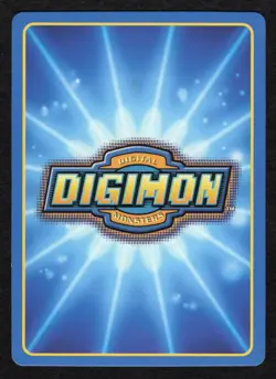 Digimon World Holo DW-01 MetalGreymon Virus Type Card PS1 Promo CCG Playstation - Image 3