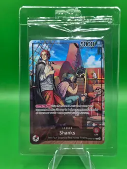 Shanks (2025 PSA Magazine Promo) OP09-001 One Piece Promotion Cards Foil - Image 1