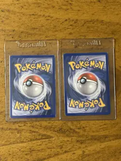 2005 Pokemon Emerald Set Energy Psychic 105/106 Water 103/106 Holo 2 Cards TCG - Image 2
