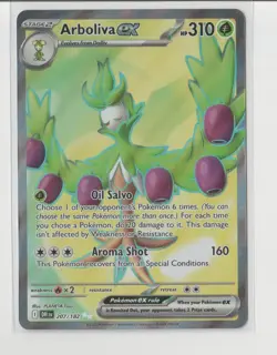 Arboliva EX 207/182 Pokemon TCG Sv10: Destined Rivals Full Art Ultra Rare Card - Image 1
