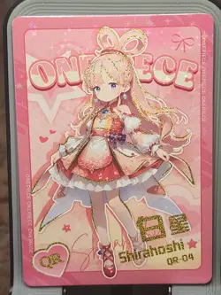 Shirahoshi One Piece Card Anime Goddess Story Waifu QR QR-04 - Image 1