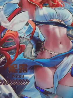 UR Carnival Crazy Party 2 Goddess Story Anime Card Waifu Nilou - Image 2