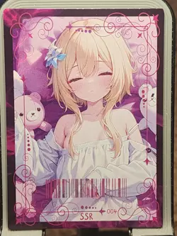 Lumine Mei Se 2 Goddess Story Card Waifu Anime Bedtime SSR SSR-004 - Image 1