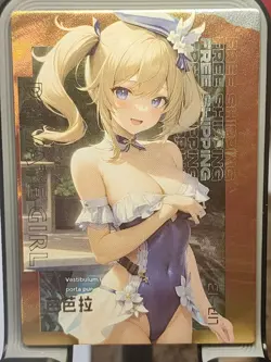 Barbara Private Girl Card Waifu Anime TCG CCG Goddess Story Spicy UP UP-13 - Image 1