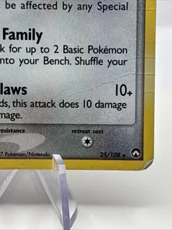 Zangoose 25/108 Power Keepers Holo Rare STAMPED 2007 Pokemon Card - Image 4