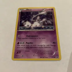 Mew XY192 X & Y Cosmos Holo Ultra Rare Black Star Promo Pokemon Card HP - Image 2