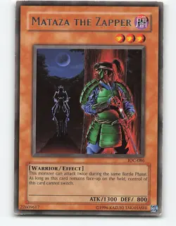 Mataza the Zapper #IOC-086 Rare Yugioh Card - Image 1