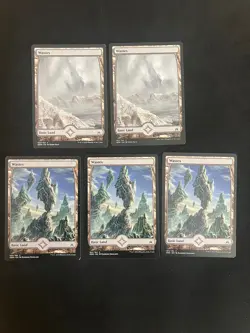 Wastes x5 [Oath of the Gatewatch] Magic MTG Cards LP - Image 1