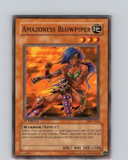 Yu-Gi-Oh TCG Amazoness Blowpiper MFC-062 1st Edition Regular Common Card LP-NM - Image 1