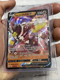 Pokemon TCG Single Strike Urshifu V 085/163 Battle Styles LP Nintendo 2021 Card - Image 2