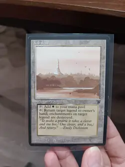 Karakas MTG Legends Uncommon Legendary Land Slightly Played x1 GG2 - Image 1