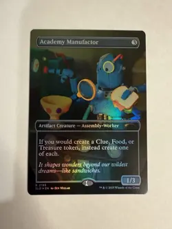 Academy Manufactor (Rainbow Foil) Secret Lair Drop Foil - Image 1