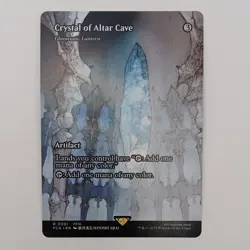 Crystal of Altar Cave MTG Rare Magic Final Fantasy 3 FFIII Chromatic Lantern - Image 1