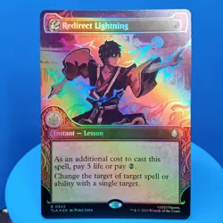 Redirect Lightning (Showcase) Avatar: The Last Airbender Foil - Image 1