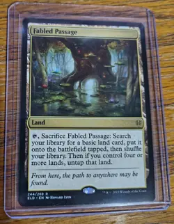 MTG Fabled Passage Throne of Eldraine LP X1 Magic The Gathering - Image 1