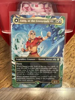 Aang, at the Crossroads / Destined Savior (Borderless) R MTG Avatar: TLA Regular - Image 1