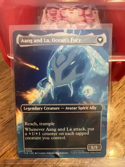 Aang, Swift Savior (0298) (Borderless) Avatar: TLA Aang / La Oceans Fury Regular - Image 2
