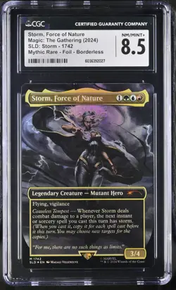 MTG Secret Lair Marvel - Storm - Storm, Force of Nature 1742 Foil CGC 8.5 - Image 1