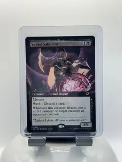 MTG, Sunset Saboteur (Extended Art) $3 ORDER MIN - Regular - EOE Edge of Eternit - Image 1