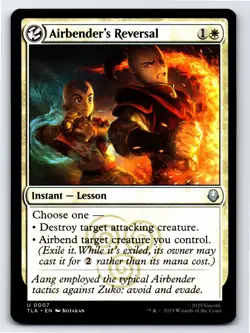 Airbender's Reversal U Avatar: The Last Airbender # 7 NM Normal - Image 1