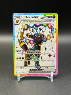 Pokemon Umbreon ex SVP 176 Premium Figure Collection Black Star Promo - Image 1