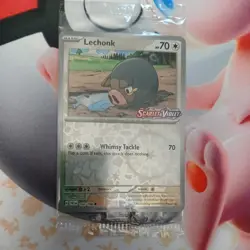 Pokemon TCG Lechonk Scarlet & Violet Stamped Promo 156/198 - Image 1
