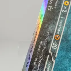 Murkrow SVP 021 Holographic Black Star Promo Pokemon TCG (ding On Bottom) - Image 3