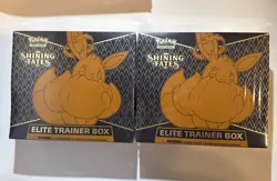 Pokemon TCG: Shining Fates Elite Trainer Box ETB (Set of 2) - New & Sealed - Image 1