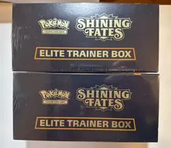 Pokemon TCG: Shining Fates Elite Trainer Box ETB (Set of 2) - New & Sealed - Image 5