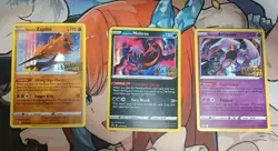 2021 Pokemon Evolving Skies Galarian Articuno Zapdos Moltres SWSH123 124 125- NM - Image 1
