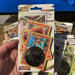 10 x Pokemon TCG Lost Origin Premium Checklane Blister Pack - Image 3