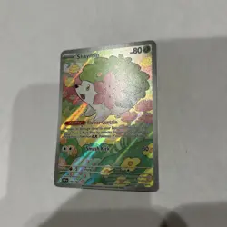2025 Pokemon Shaymin 185/182 Sv10: Destined Rivals Holo NM - Image 3