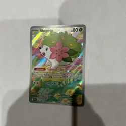 2025 Pokemon Shaymin 185/182 Sv10: Destined Rivals Holo NM - Image 4