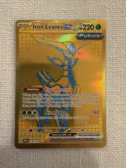 Iron Leaves ex - 176/131 - Hyper Rare Pokemon Prismatic Evolutions NM - Image 1