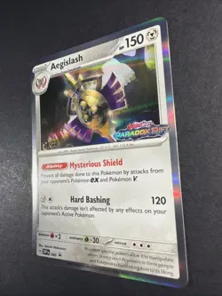 Aegislash 060 STAFF - Pokemon TCG Pre Release Promo Paradox Rift NM - Image 3