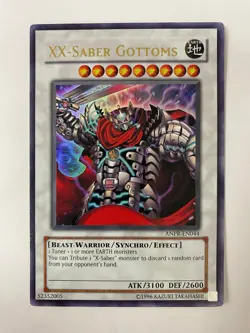 XX-Saber Gottoms Yu-Gi-Oh! ANPR-EN044 Ultra Rare - Image 1
