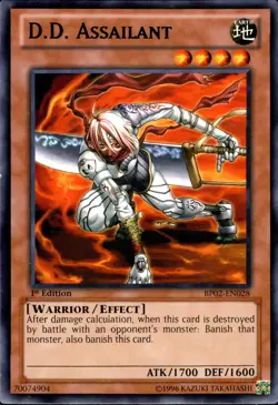 D.D. Assailant - BP02-EN028 - Rare - 1st Edition LP - Image 1