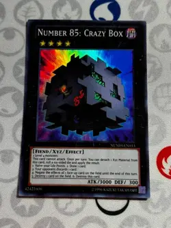 Number 85: Crazy Box - NUMH-EN033 - 1st Edition - Super Rare (NM) - Yugioh - Image 1