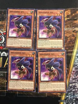Yu-Gi-Oh! Speed Duel Amazoness Spy X4 NM - Image 1