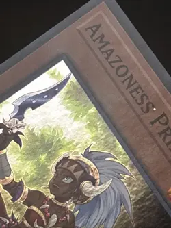 Amazoness Princess LEDU-EN008 Legendary Duelists 1st Edition Super Rare LP - Image 2