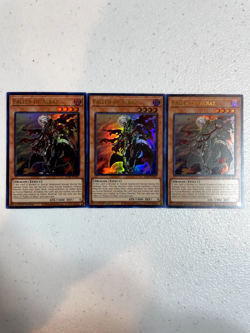 yugioh fallen of albaz ultra rare 3x ra01-en021 playset RA01 - Image 1