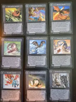 Middle Earth Collectible Card Game (MECCG) - The Dragons expansion 270+ card lot - Image 1