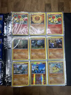 pokemon cards lot binder 143 Cards Total - Image 3