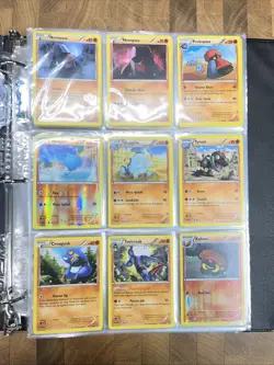 pokemon cards lot binder 143 Cards Total - Image 4
