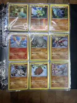 pokemon cards lot binder 143 Cards Total - Image 5