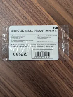 Pokemon - Illustration Contest 2024 Promo Card Sealed Pack - Pikachu Feraligator - Image 2