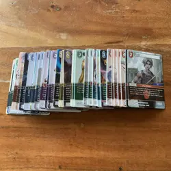 Final Fantasy TCG Opus XVI (16) Bundle. 133 Cards, Non Foil, No Duplicates. - Image 1