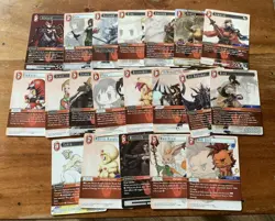 Final Fantasy TCG Opus XVII (17) Bundle. 134 Cards, Non Foil, No Duplicates. - Image 2