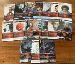 Final Fantasy TCG Opus XIX (19) Bundle. 131 Cards, Non Foil, No Duplicates. - Image 2